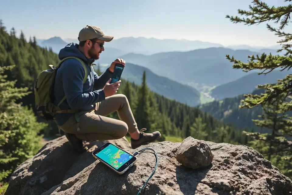 power bank hiking adventure