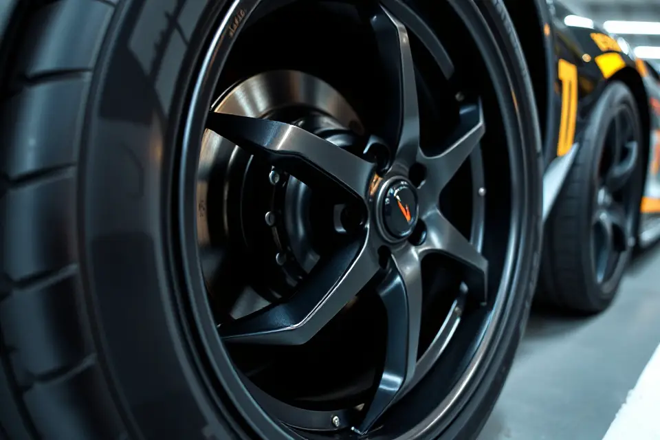 racing wheels stock photo