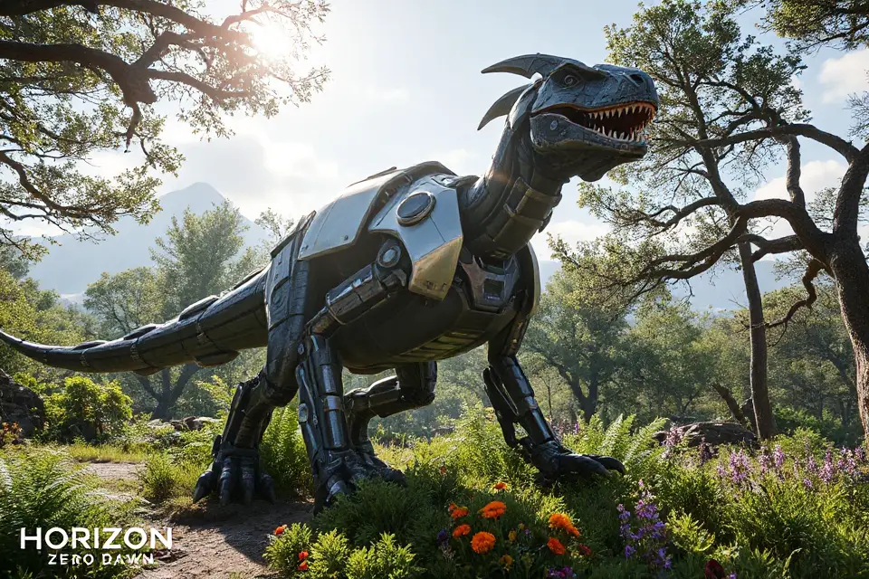 robotic creature stock photo