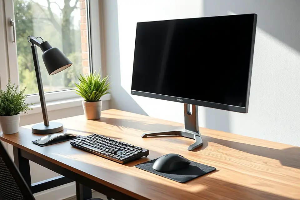 sleek desktop setup inspiration
