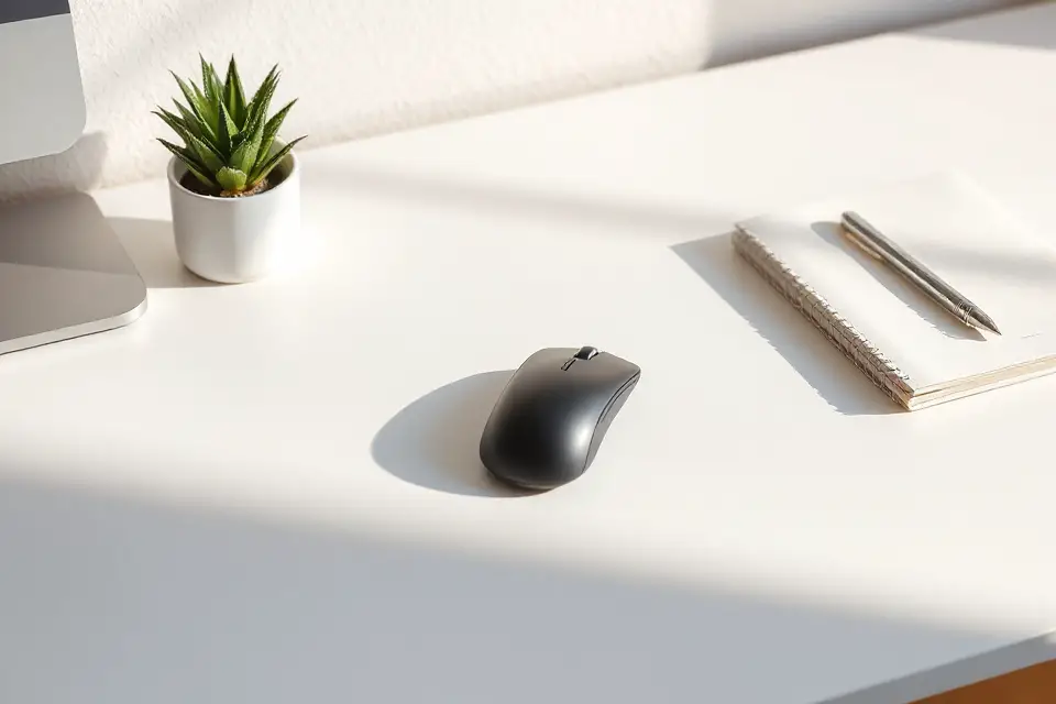 sleek mouse for minimalist workspace