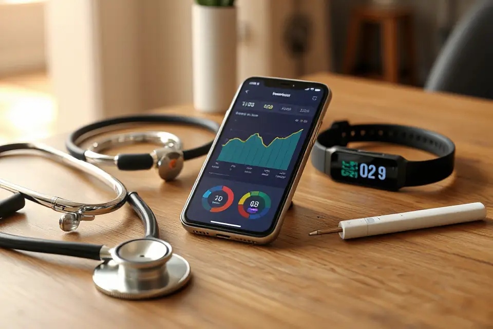 smartphone health monitoring app