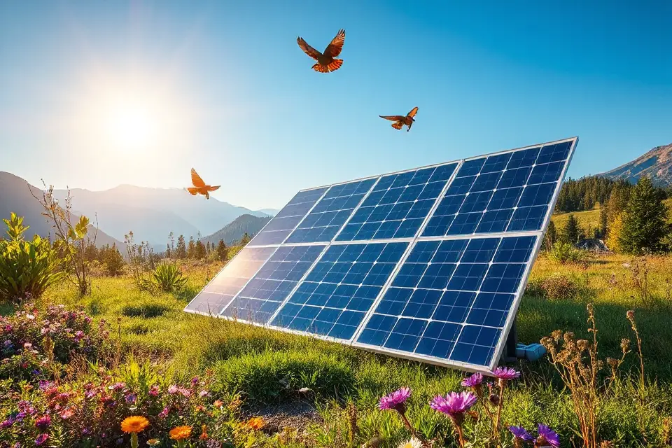 solar energy in nature