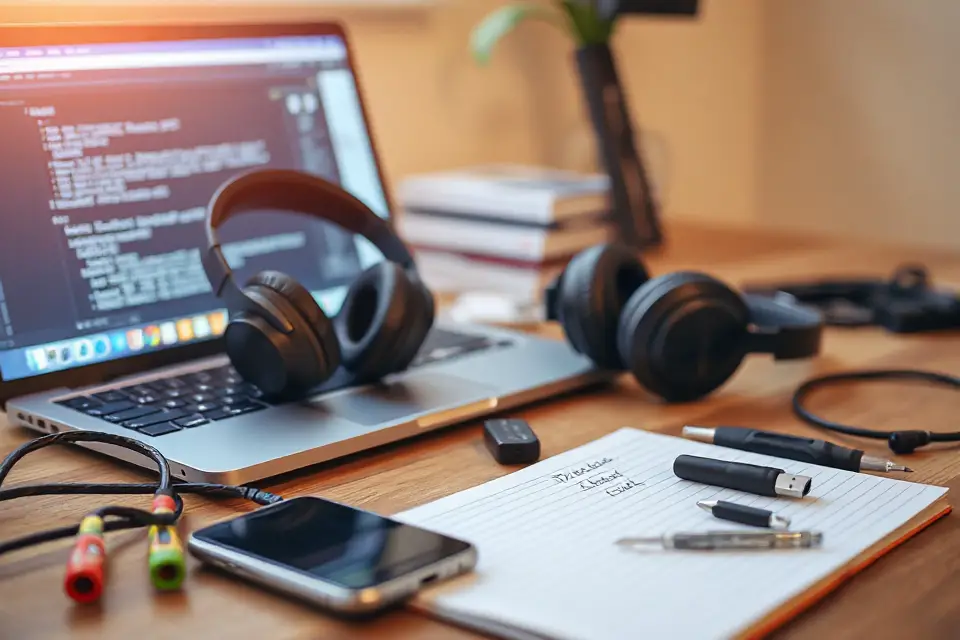 tech support tools close up