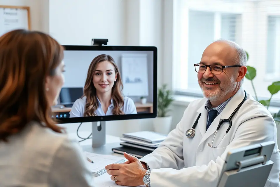 telemedicine doctor patient consultation