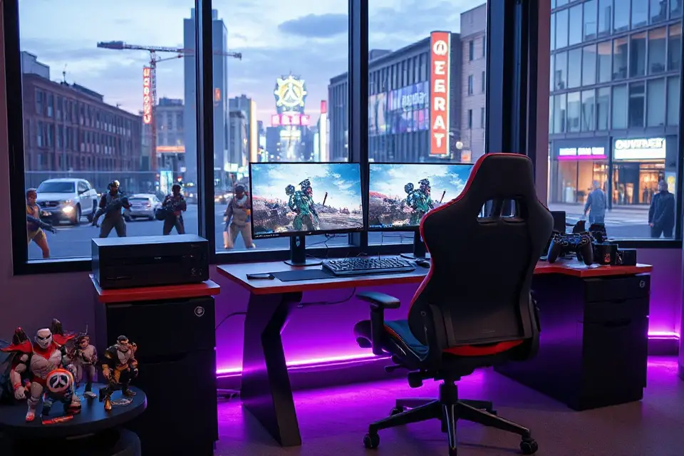 urban gaming action figure