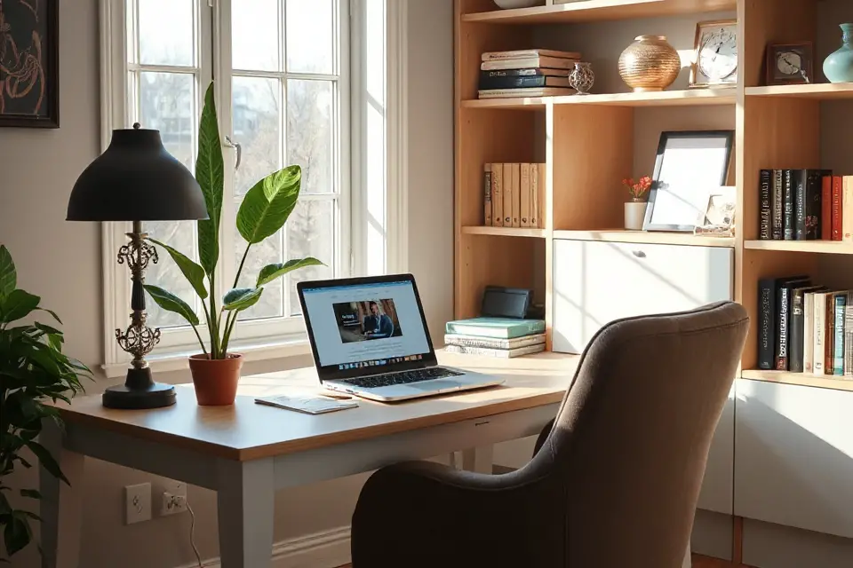 vibrant potted plant study