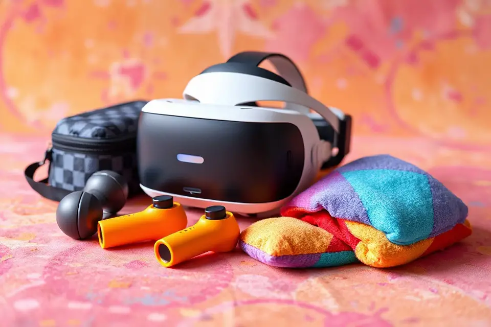 vibrant vr headset accessories