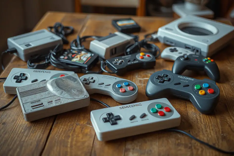 vintage gaming nostalgia photo