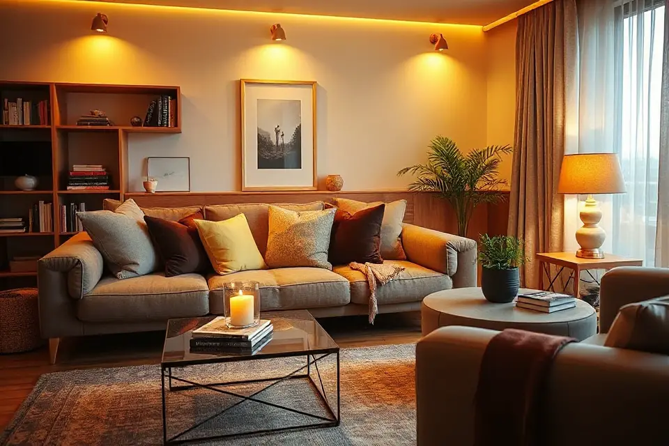 warm rgb lighting photo