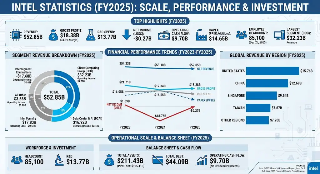 Intel statistics