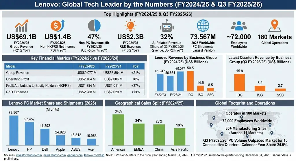 lenovo statistics